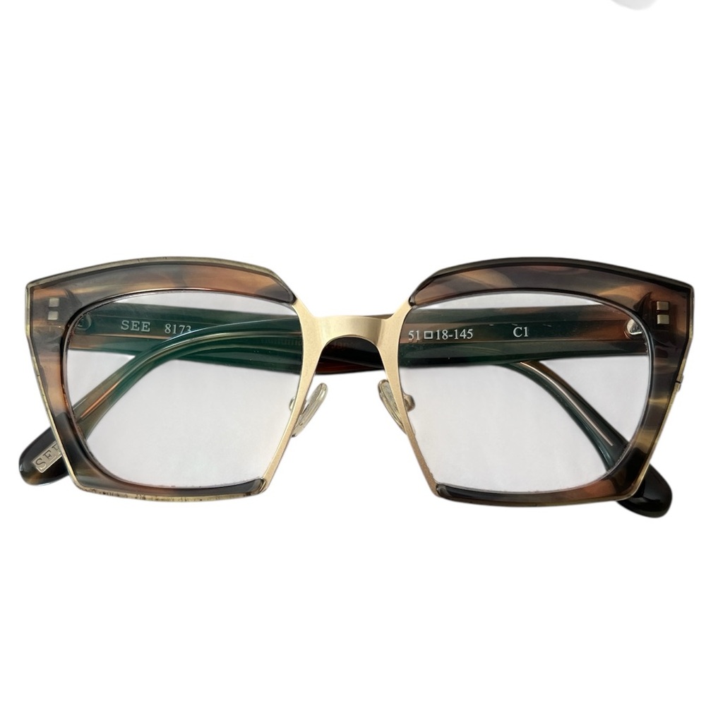 Gold and Brown Women's Glasses